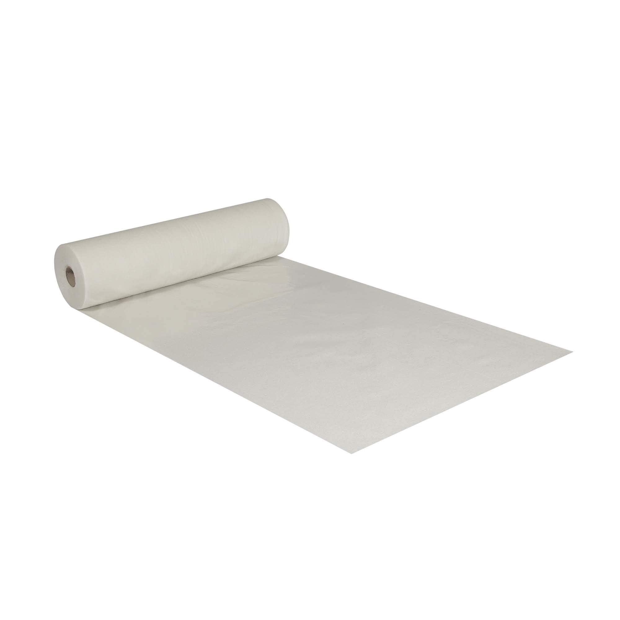 Abdeckvlies 0,65 m x 25 m weiß 180g/m² selbsthaftend haftend Bodenschutz Vlies Treppe