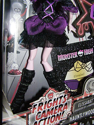 Muñeca Elissabat Monster High Frights Camera Action miniatura 3