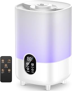 加湿器 大容量 4.5L 【2025年新登場・上から給水・UV除菌＆抗菌・マイナスイオン搭載】 超音波式加湿器 卓上 アロマ対応 ダブル吹出口 6段階ミスト調整 4段階タイマー 静音設計 55時間連続運転 360°回転ノズル 空焚き防止 液晶パネル リモコン付き 水漏れ防止 寝室/オフィス/家庭用 次亜塩素酸水対応 加湿機 花粉＆乾燥対策