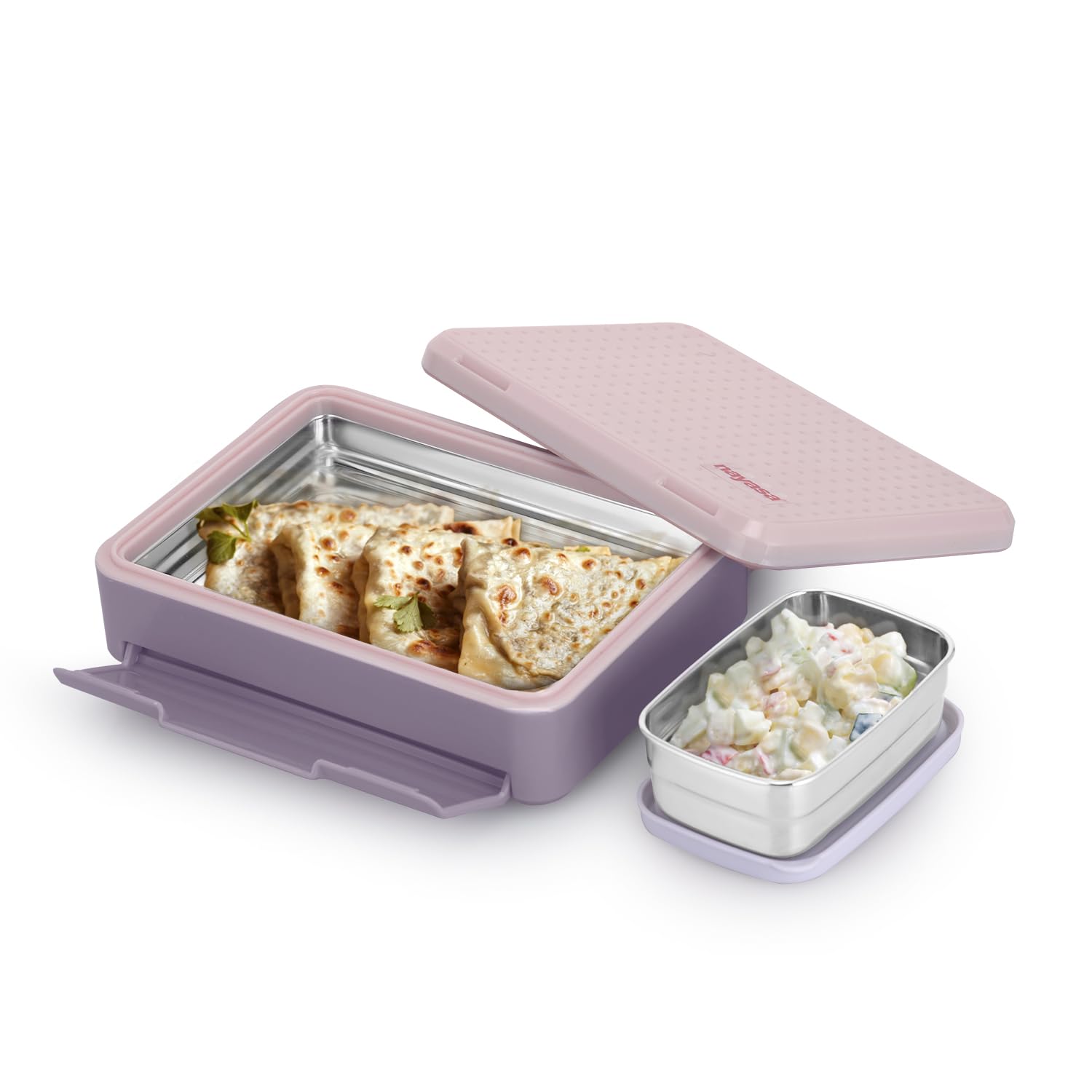 Nayasa Luna Insulated Inner Stainless Steel Lunchbox | BPA Free