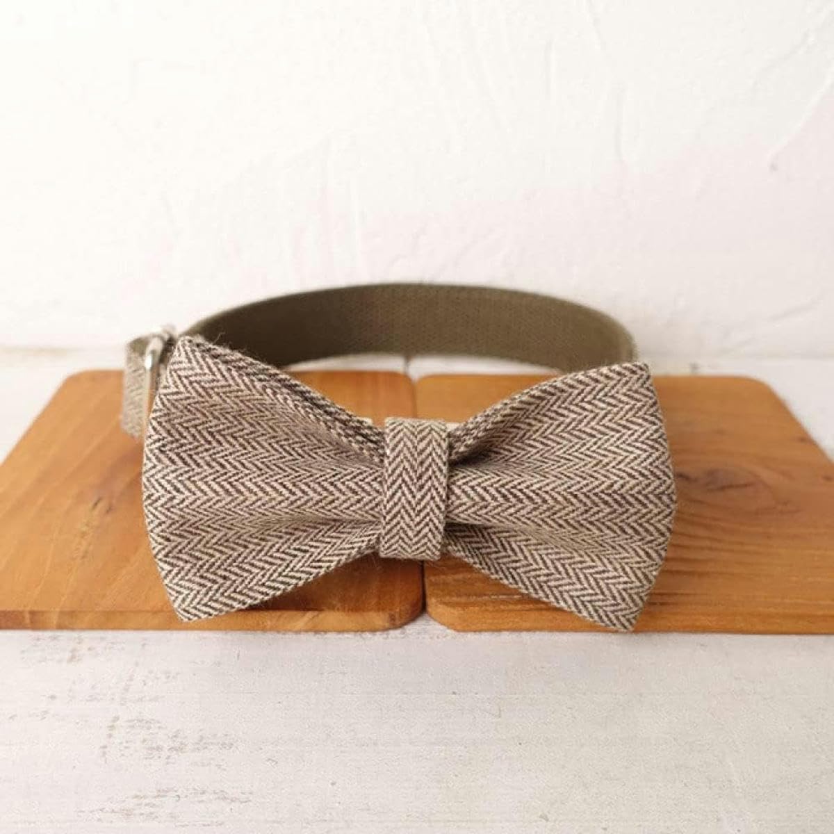 Wunderschönes Hundehalsband mit Leine, verstellbares Welpenhalsband, 5 Größen, Hundehalsband mit Fliege, XS