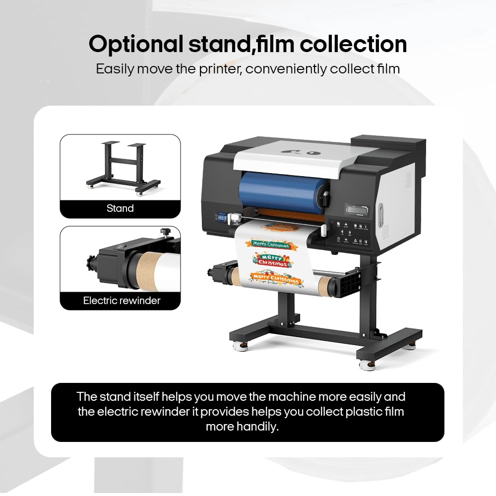 Procolored VF13Pro Stampante UV DTF 2 in 1 per Stampa e Laminazione di Adesivi, Doppia Testina XP600, Stampante UV Compatta per Trasferimenti su Tazze, Vetro, Metallo, Legno e Plastica