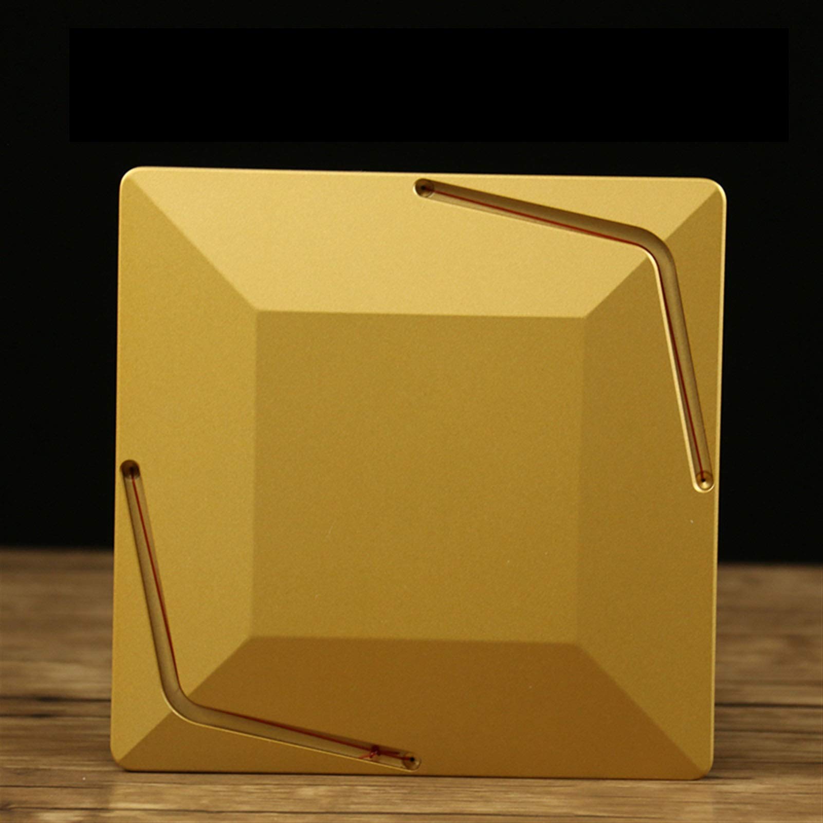 HMTE Bussola in Rame Feng Shui Luo Pan Piastra Feng Shui Bussola Professionale Completa per Trasporto ad Alta precisione
