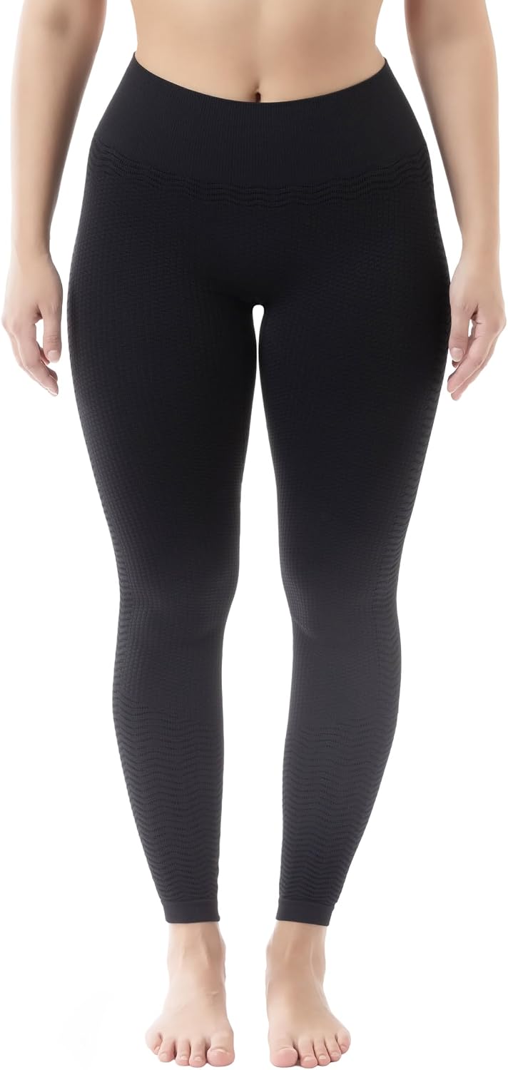 Farmacell Leggings for Women, Anti-Cellulite Massage and FIR Effect, Made in Italy, 1109