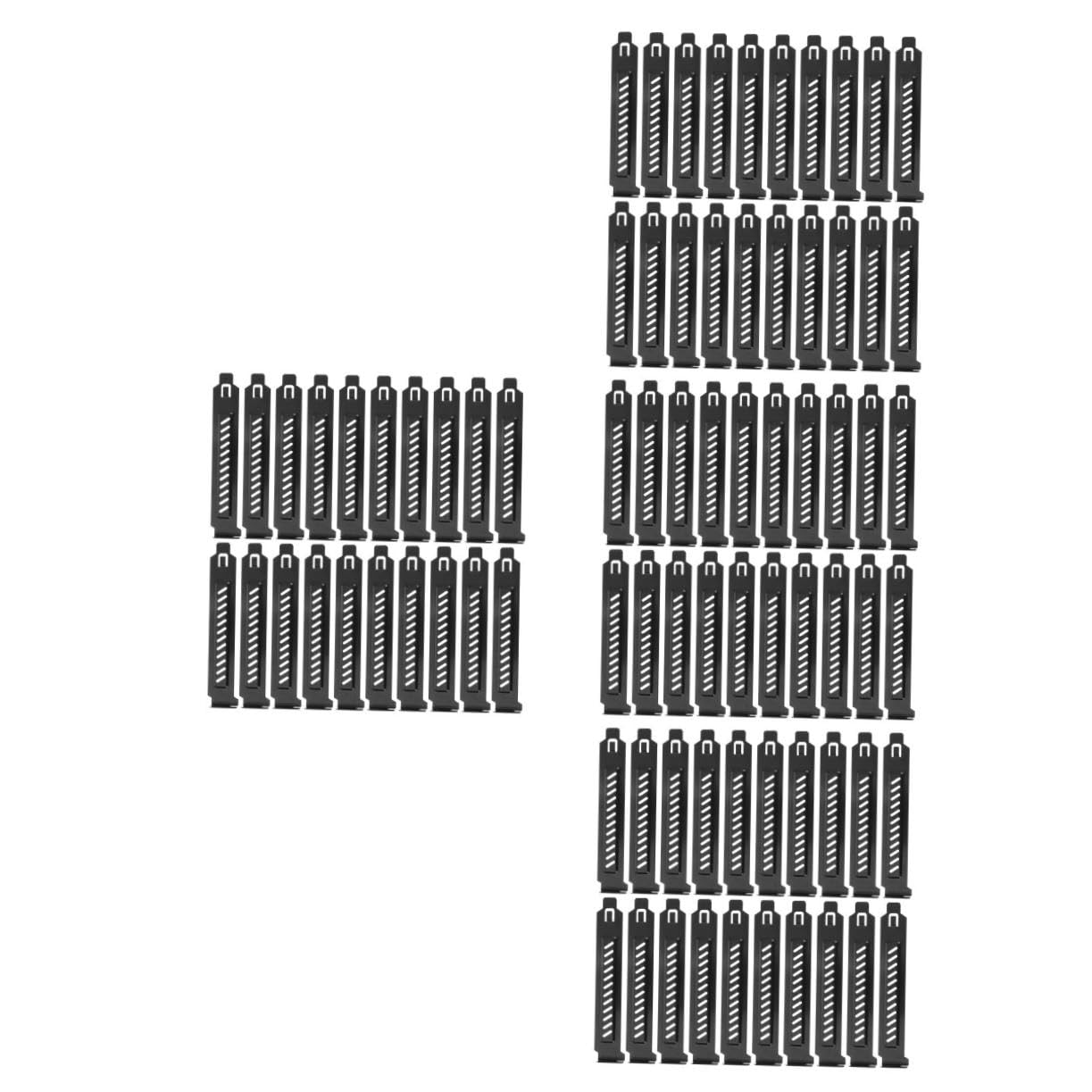 Housoutil 4 Set Cornice Della Scheda Grafica Copertura Slot Pci Copertura Slot Posteriore Piastra Cieca Di Accessori Per Custodie Per Computer Filo Pci L Staffa Vuota 20 Pezzi * 4