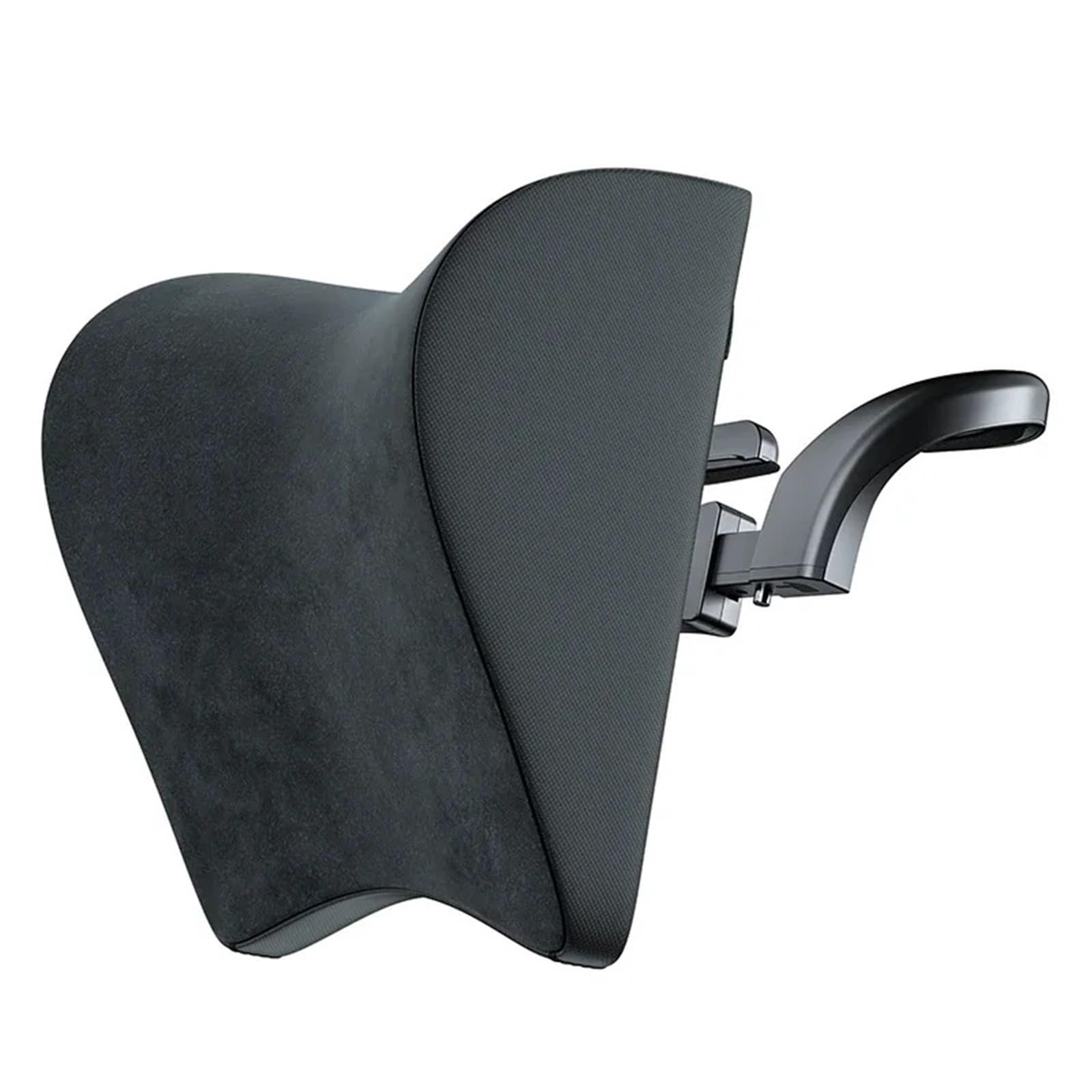 KAUWYEHD Car Seat Accessories Fit For Tesla Model Y/3 2017-2024 Car Headrest Pillow Adjustable Height(Velvet)