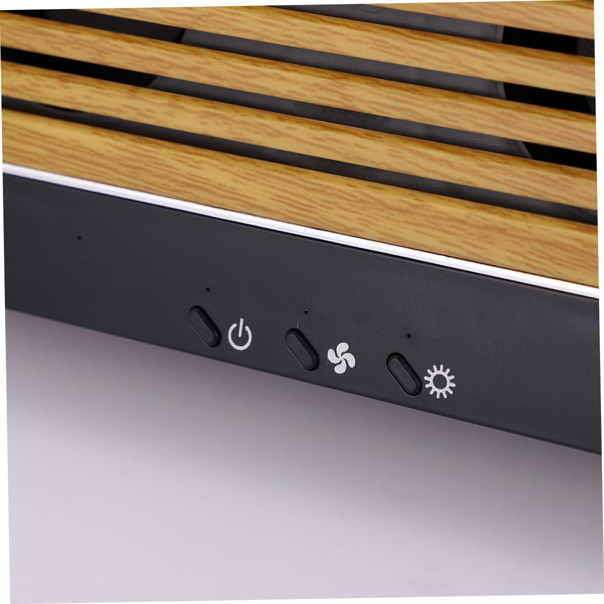 PRETYZOOM 1Pc Solar Powered Car Window Exhaust Fan with Charging Dual Mode Functionality for Mobile Phone Charging for Vehicle Use Black