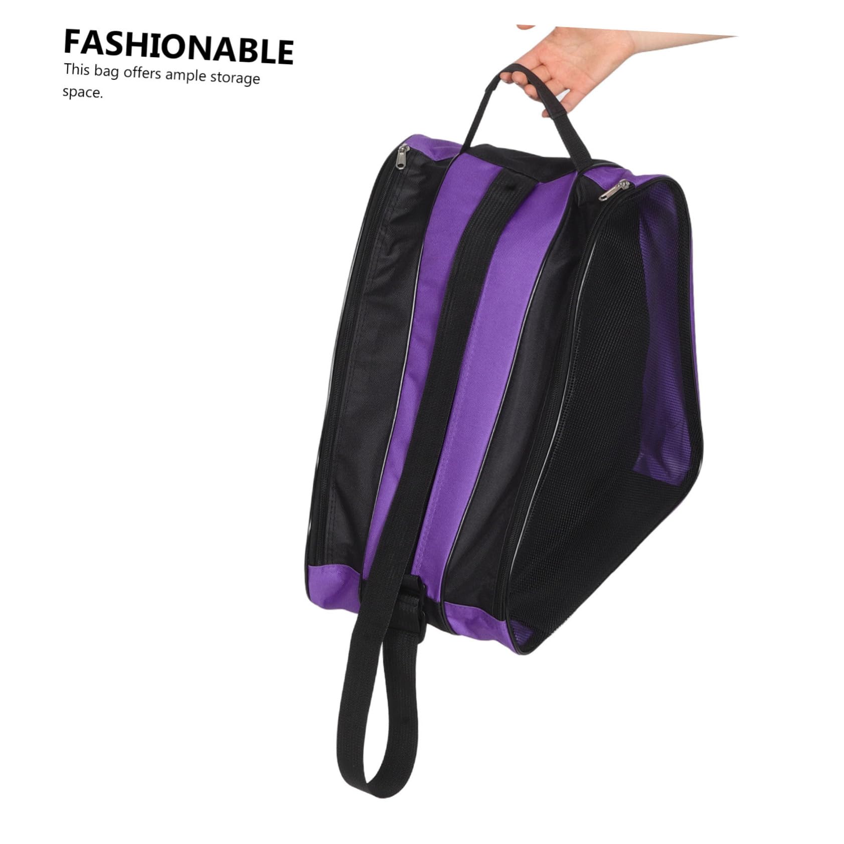 Rollschuhtasche Design Oxford aus Leicht 2 mit Gewebe Stück Mehrfachfach für Rollschuhe und Schuhe für Outdoor Transport