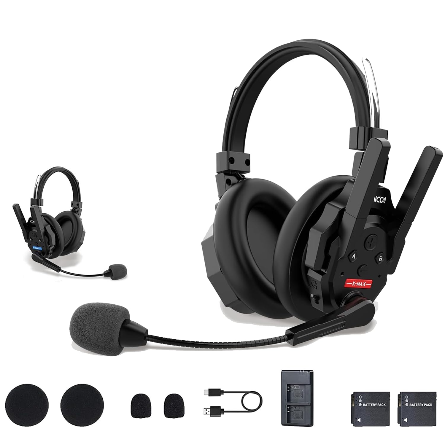 Amazon.com: SYNCO XTalk XMax2 Full-Duplex Wireless Intercom System