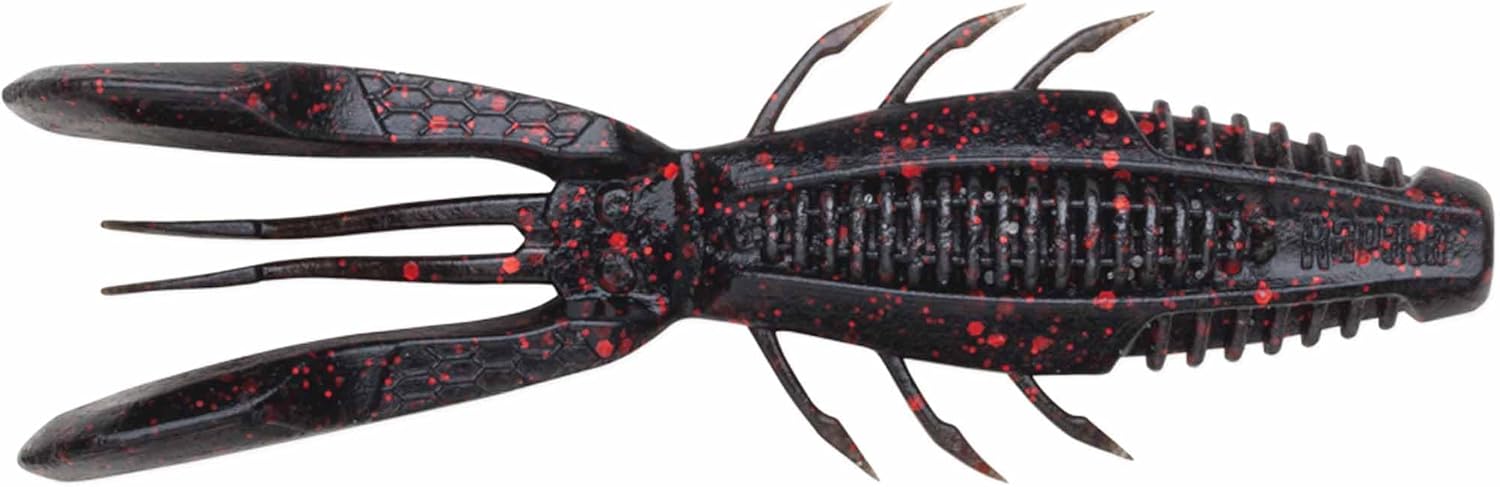 CrushCity Bronco Bug 4 Black Red Flake CCBRB4BKR