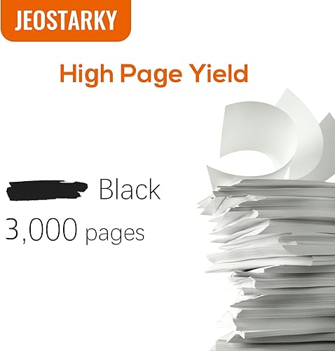 Miniatura 2 de Jeostarky TN760 - Tóner de repuesto para Brother TN760 TN-760 TN730 TN-730 compatible con MFC-L2710DW DCP-L2550DW MFC-L2750DW HL-L2350DW HL-L2390DW