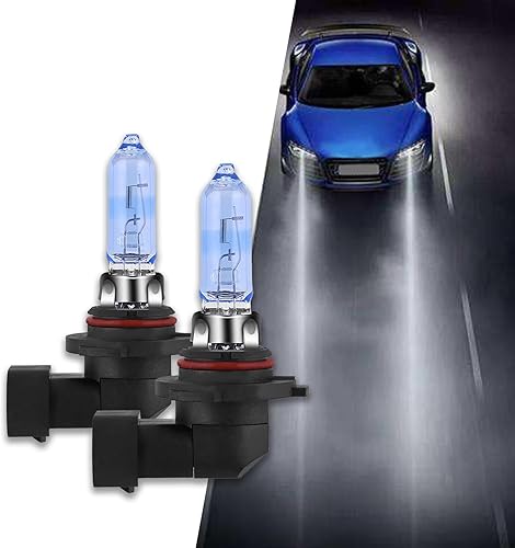 HAOBO 2 bombillas halógenas 9005 HB3 de alto rendimiento, bombilla halógena de alto rendimiento, bombilla de repuesto de luz baja y niebla,