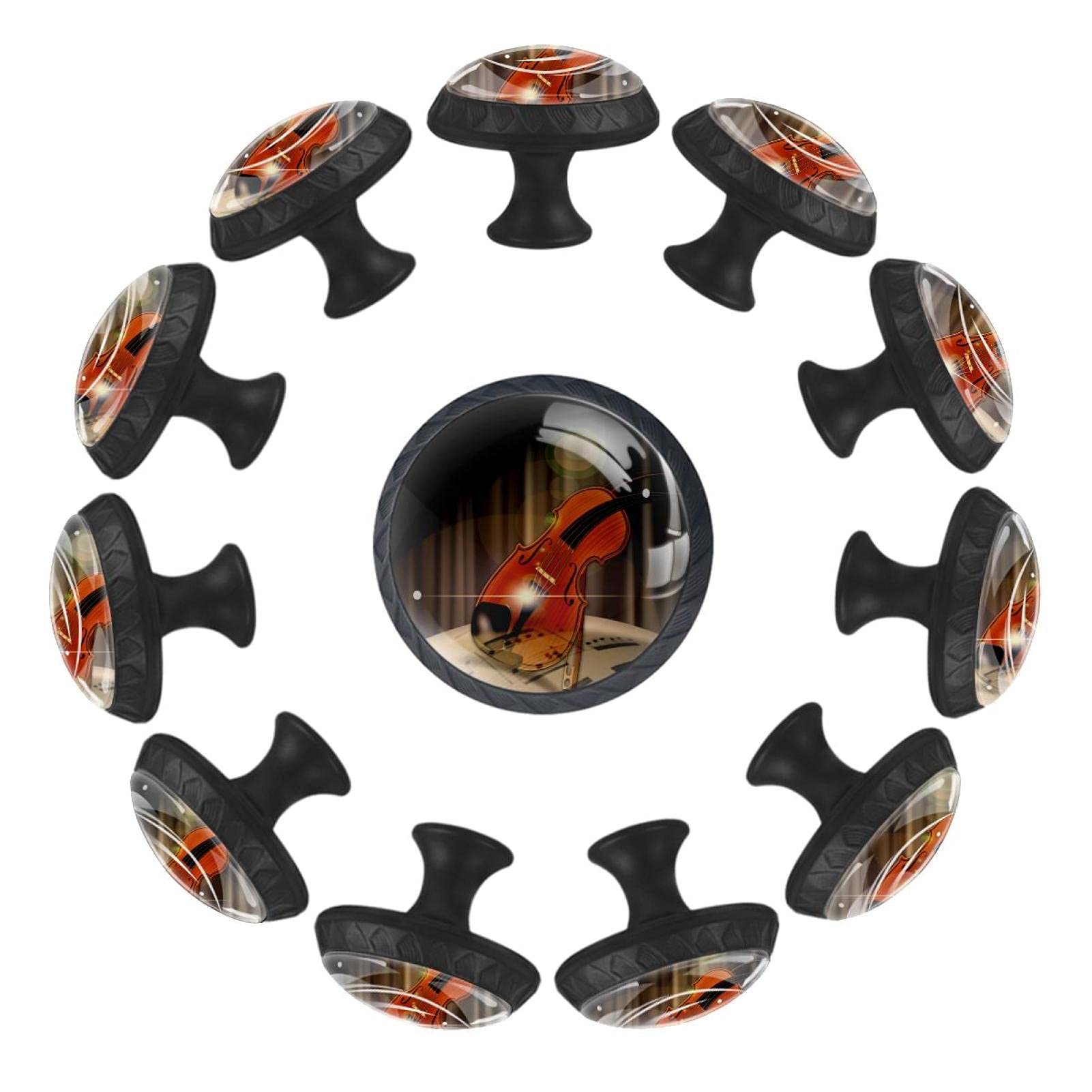 Boutons de tiroir violon 35mm en bois pour sublimer une commode de chambre