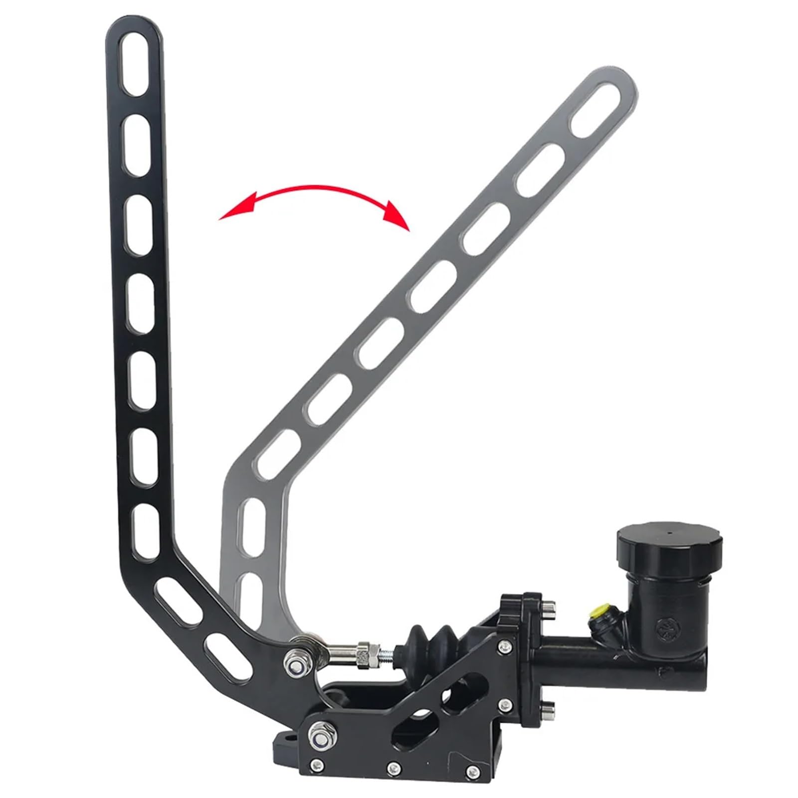 płyta do hamulca ręcznego Modyfikacja samochoduUniwersalny hamulec ręczny z długą rączką Drift Hamulec ręczny hydrauliczny Symphony Racing Drift(Red)