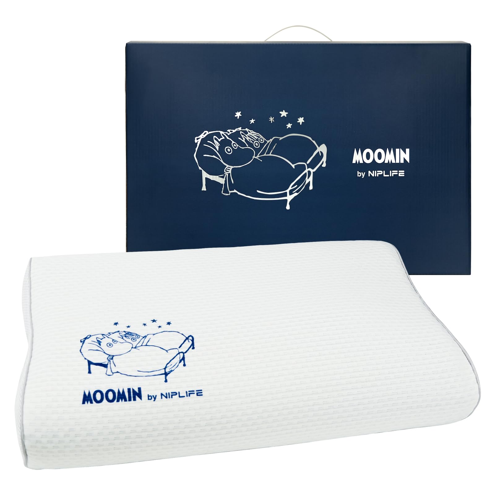 Amazon｜【MOOMIN ムーミン 限定】NIPLIFE 枕 首こり 肩こり ジェル枕