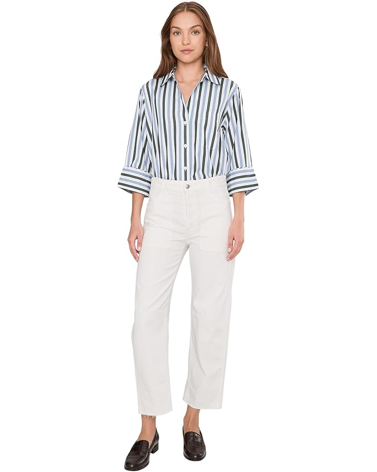 Madewell Military Darted Barrel in Tile White - #2 of 5