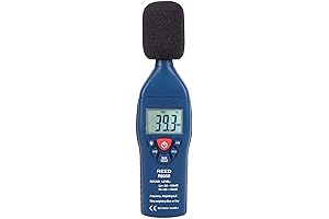 REED Instruments R8050 Dual Range Sound Level Meter: Accurate Noise Monitoring for Professionals
