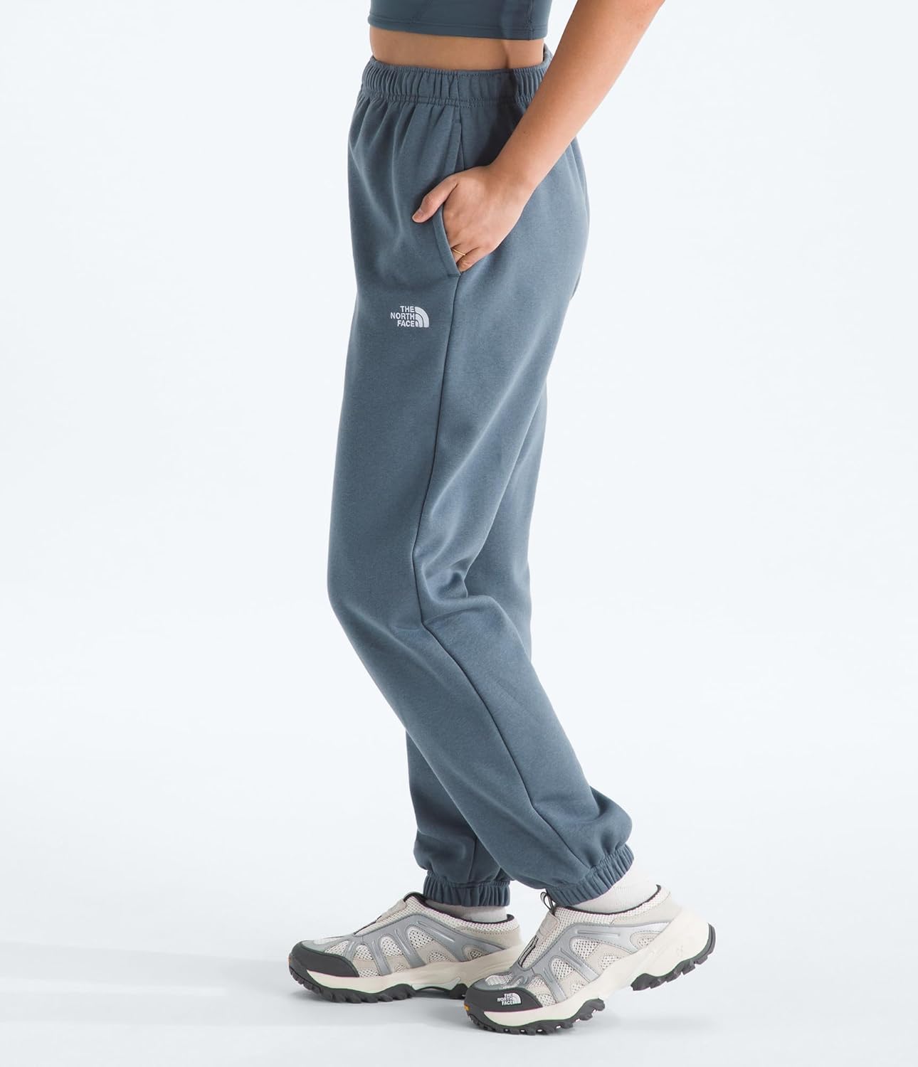 THE NORTH FACE Women's Evolution Simple Dome Pant | Elastic Cuffs & Waistband With Adjustable Drawcord, Hand Pockets - Image 2