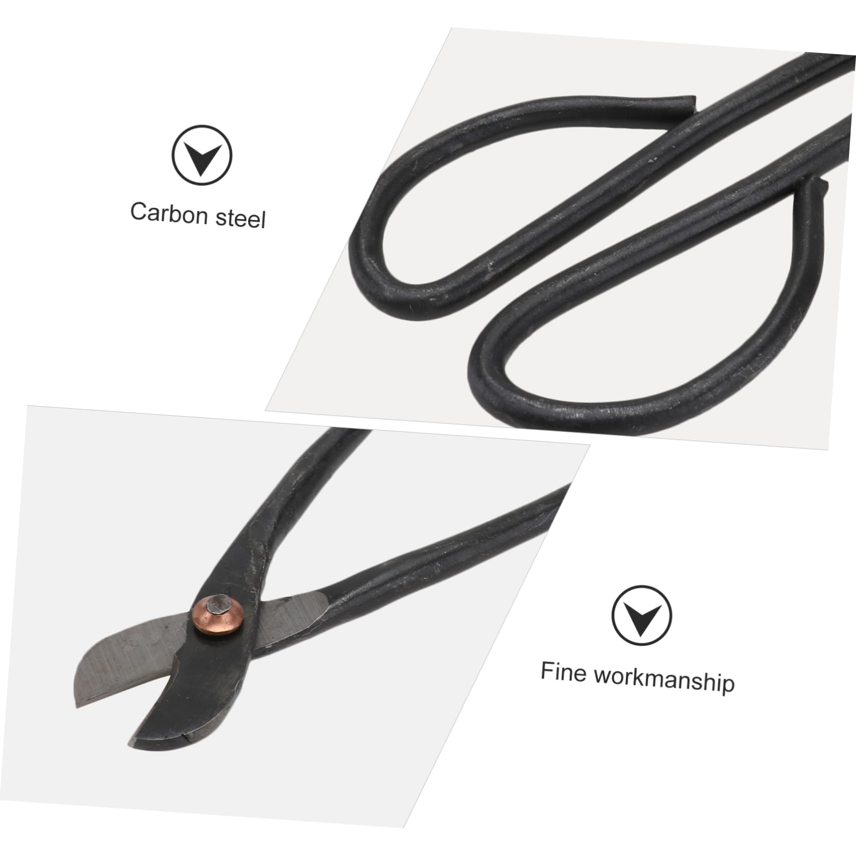 VICASKY 1Set di cesoie da giardino professionali per taglio preciso di piante d'appartamento, durevole e versatile per interni