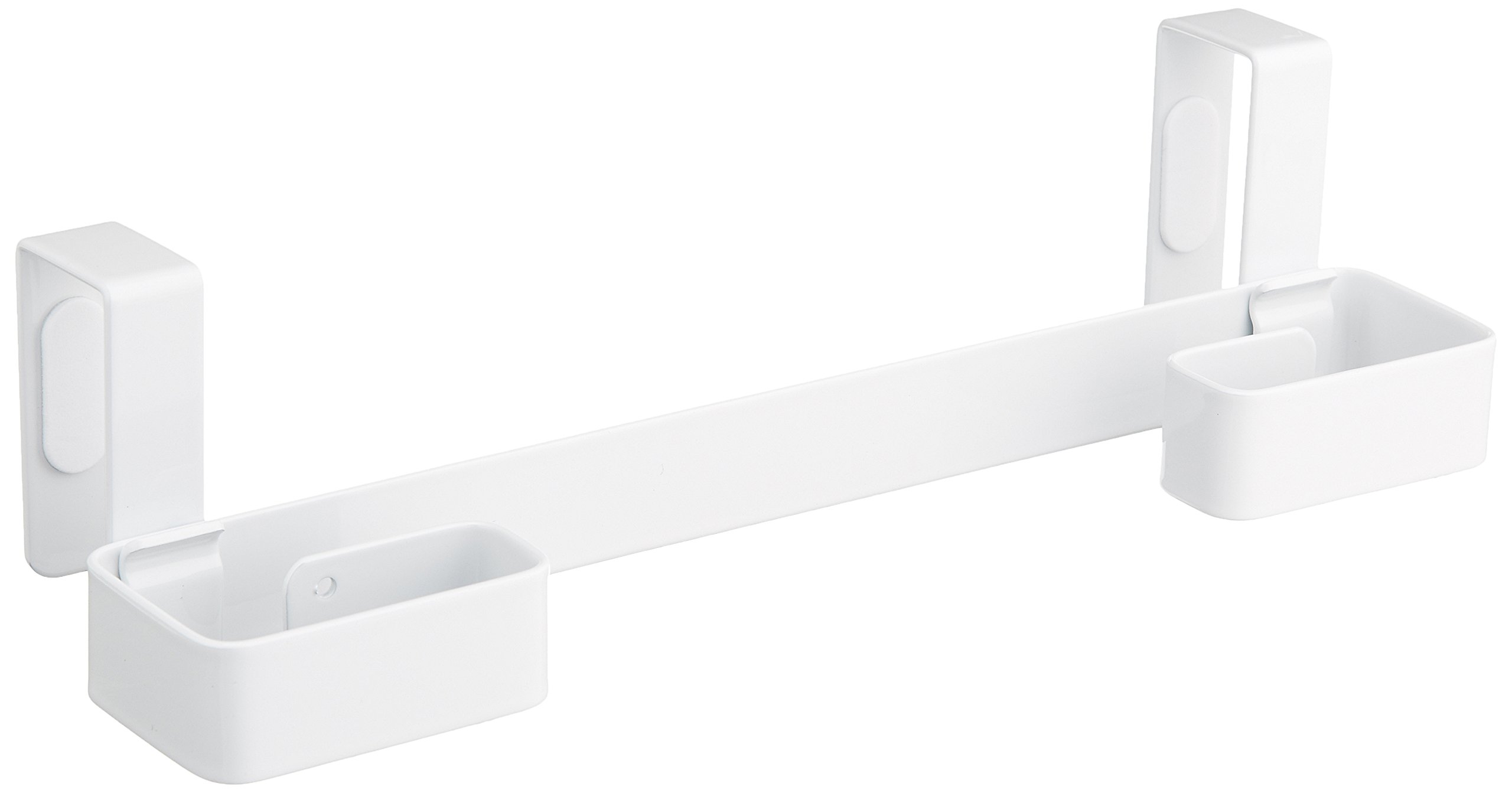 Yamazaki Businessman Plastic Shopping Bag and a Towel Hanger Plate White 7918