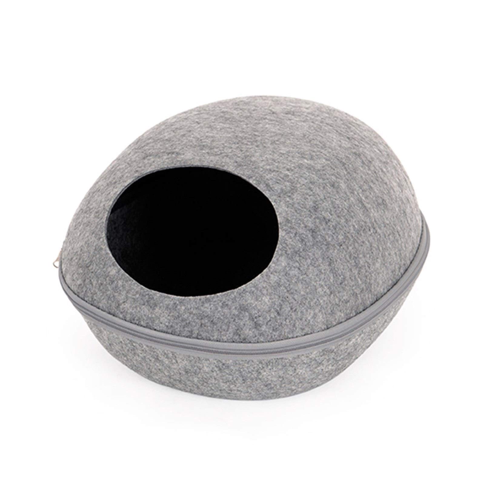 egg shaped cat bed