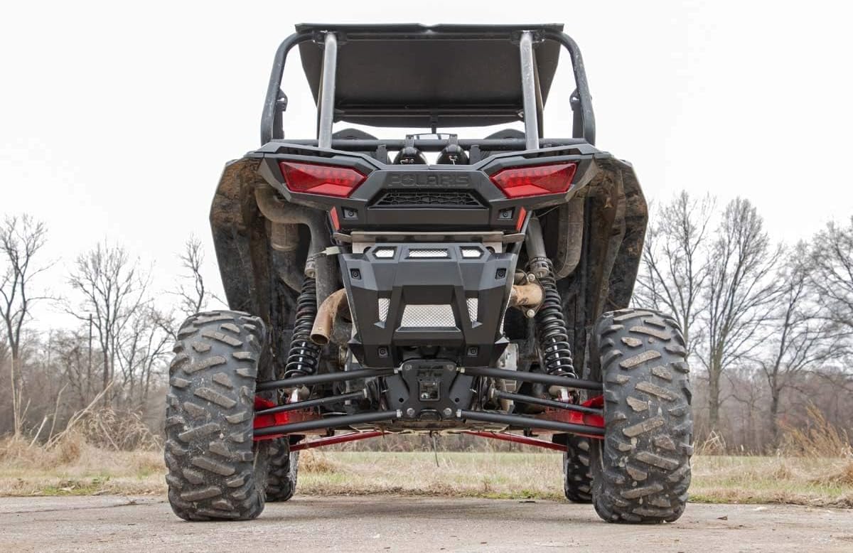 Rough Country UTV Receiver Hitch for 2014-2022 Polaris RZR XP 1000 - 93039, Black, 2"