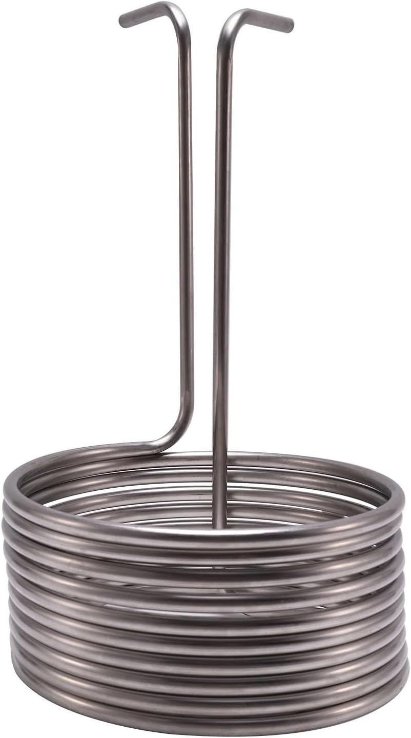Stainless Steel Immersion Wort Chiller Tube For Home Brewing Super Efficient Wort Chiller Home Wine Making Machine Part Multiple Applications