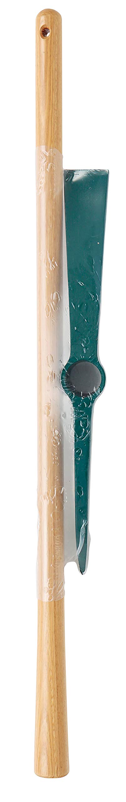 Leborgne, Pioche de Terrassier 2,0 kg, Douille Ronde en Acier Forgé et Trempé avec Manche en Bois, Outil de Jardinage Idéal pour Creuser et Aménager le Sol, Résistant et Durable