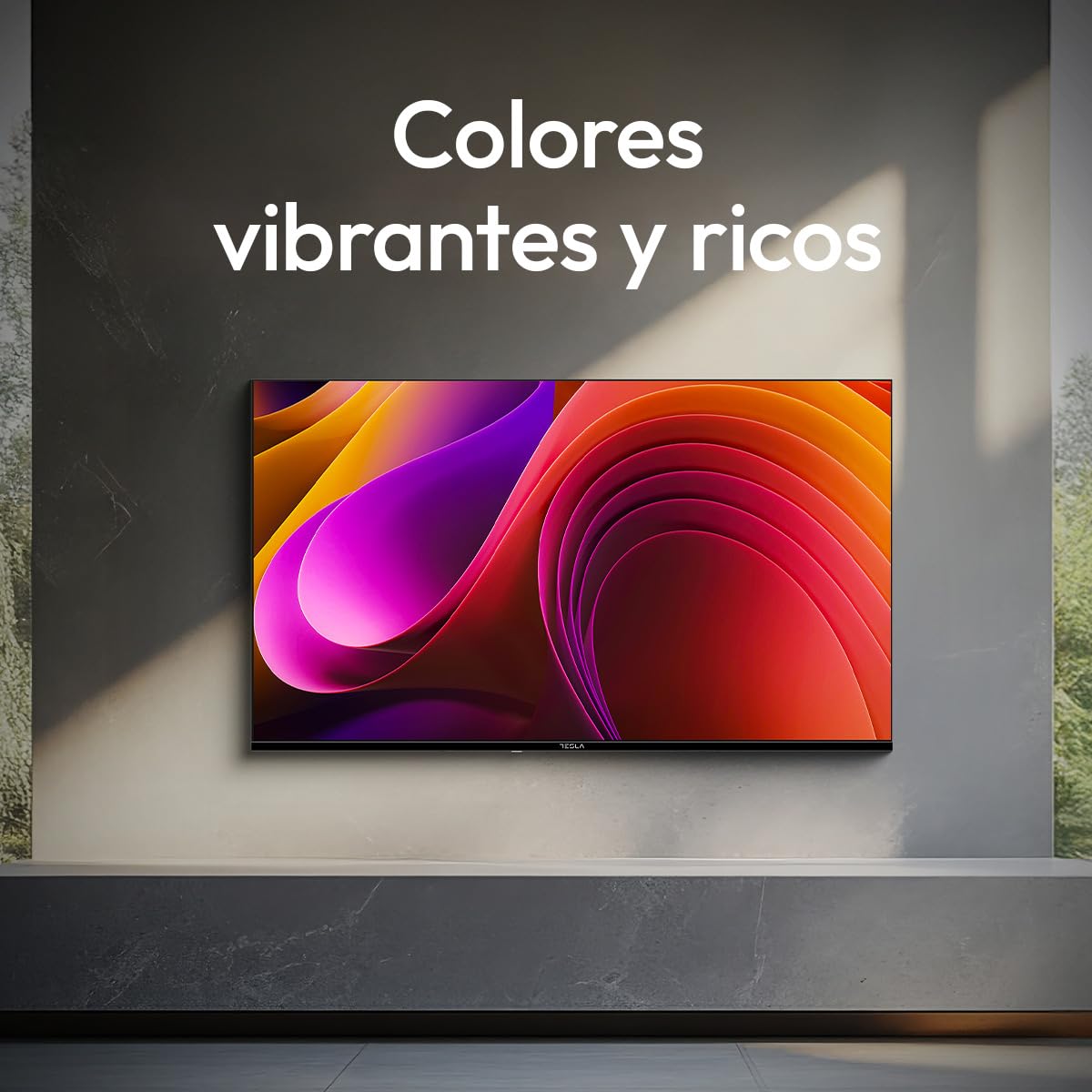 TESLA Smart TV 24 Pulgadas HD Ready con Google TV - HDR10, WiFi y Bluetooth, Google Assistant y Chromecast Integrado, 2 HDMI, 2 USB, DVB-T2/S2/C, Color Negro - 5