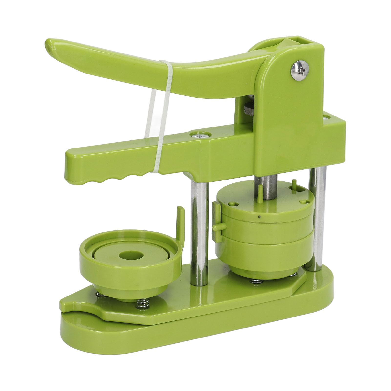 Button Maker Machine, DIY Button Pin Maker Machine, Badge Button Press Machine with 100Pcs Button Parts, Circle Cutter, Book (32mm)