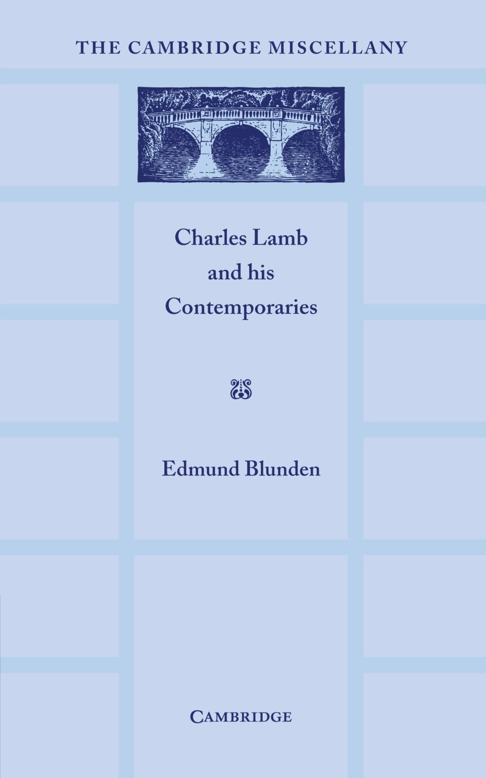 Charles Lamb and His Contemporaries