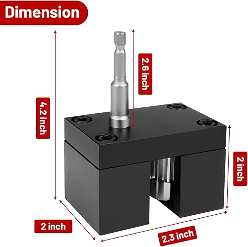 Miniatura 6 de Engarzadora asistida por potencia de impacto, herramienta de prensado de conductos de metal de alta velocidad de acero de alta velocidad para