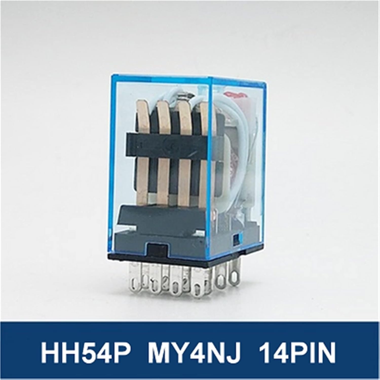MESKEL 5PCS Power Relay MY2NJ MY3NJ MY4NJ 8/11/14 PIN AC/DC 220V/110V/380V/6V/12V/24V/36V Copper Coil Contact (Color : Hh54p My4nj 14pin, Size : 36VAC)