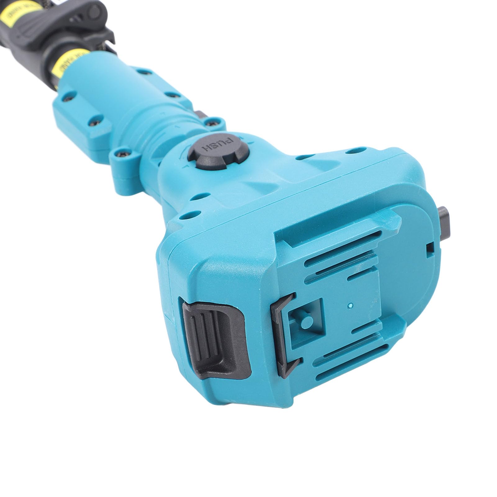 SIXRUN Poste de Rama Alta, Extensión de Sierra Inalámbrica Ajustable de Aluminio para Batería BL1830B BL1840B BL1850B, Eficiente para Recortar Ramas Altas y Arbustos Densos