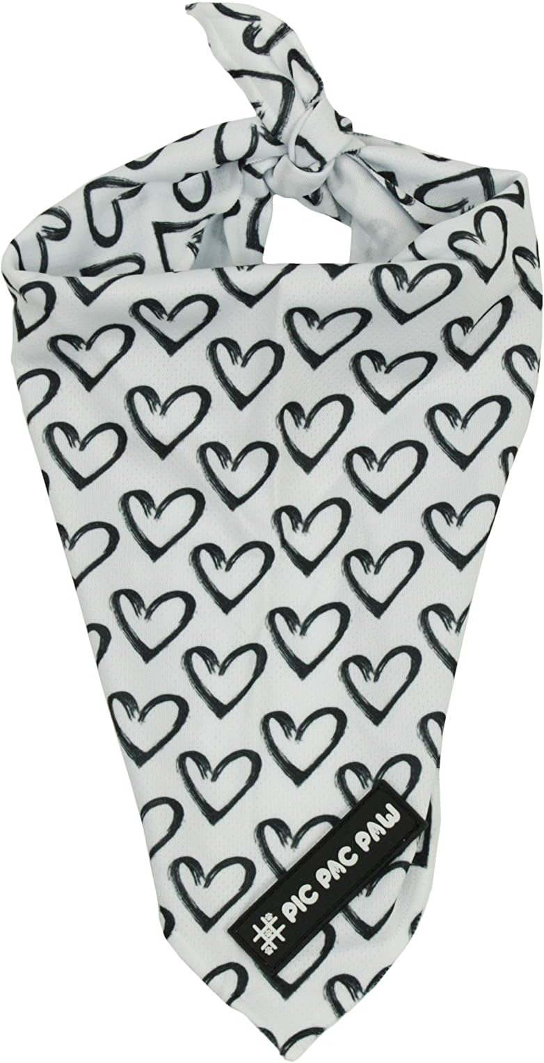 Heart to Heart Collection- Dog Bandana for Small, Medium and Large Dogs
