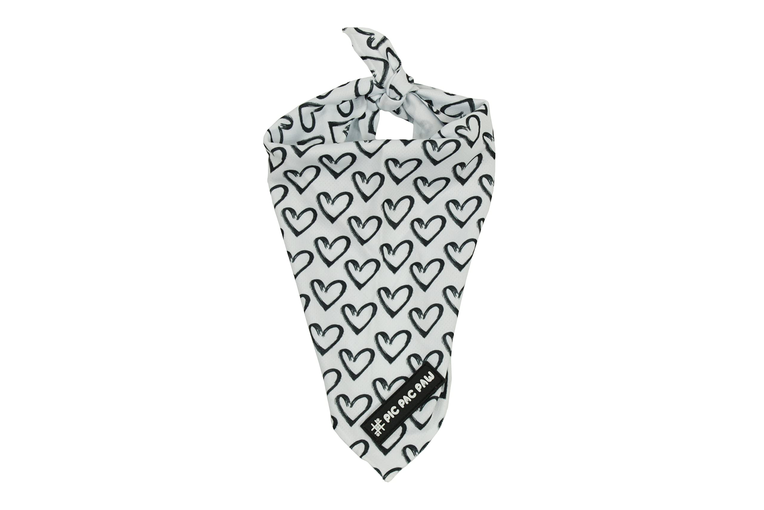 Pic Pac PawHeart to Heart Collection- Dog Bandana for Small, Medium and Large Dogs