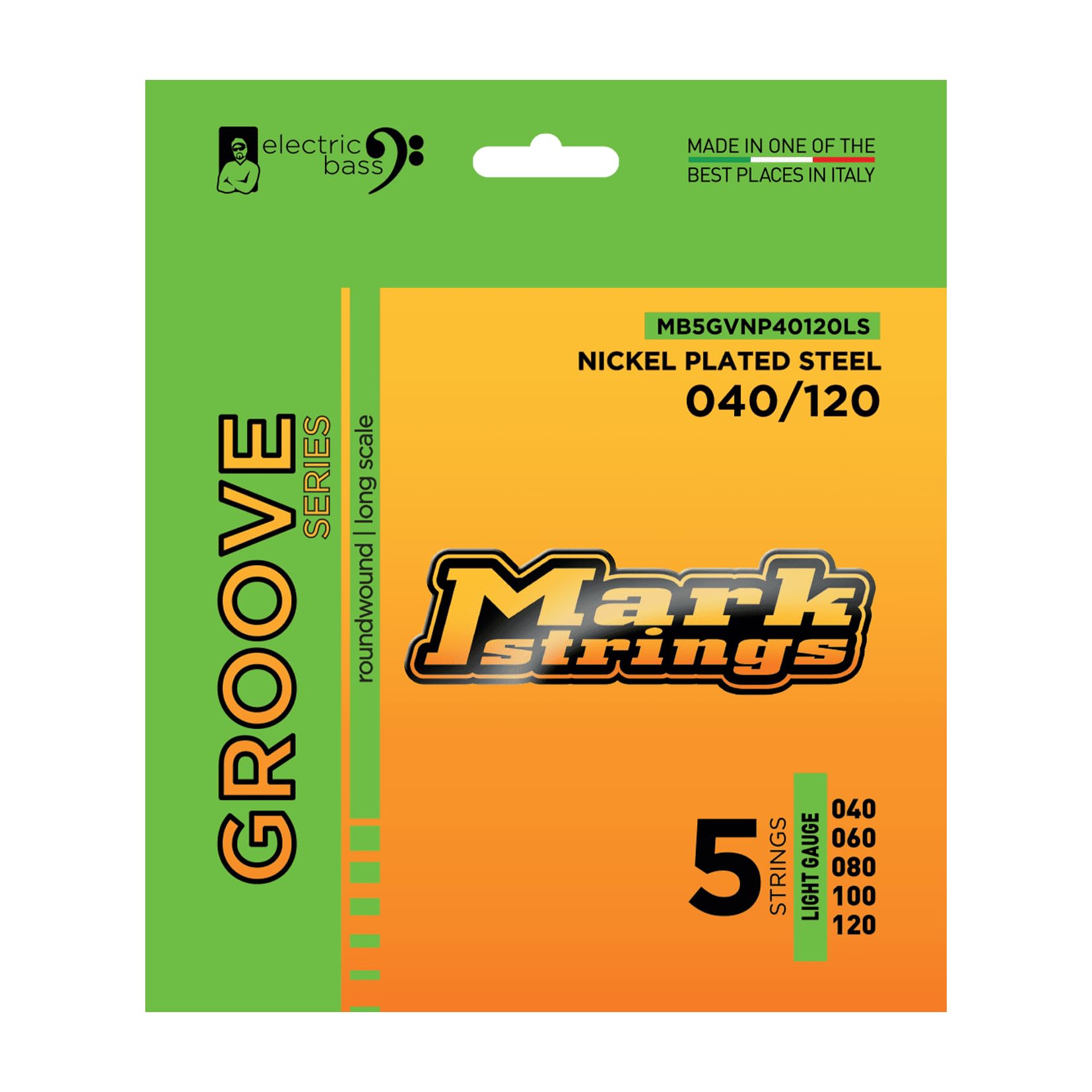 Mark Bass Groove Nickel Plated Steel 40-120 5 Bas Teli