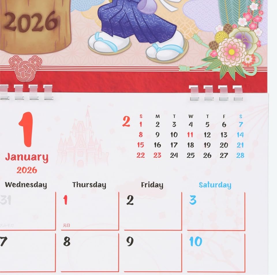 【2026年】壁掛けカレンダー♡ミッキー＆フレンズ　TDR限定 公式】ディズニーストア.jp | ミッキー＆フレンズ 壁掛け