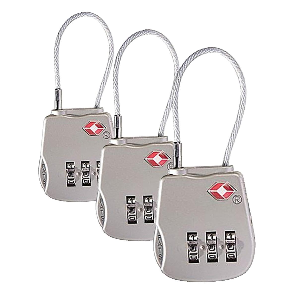 Amazon.com: Pelican 1500-518-000 1506 TSA Lock, Gray (Pack of 3