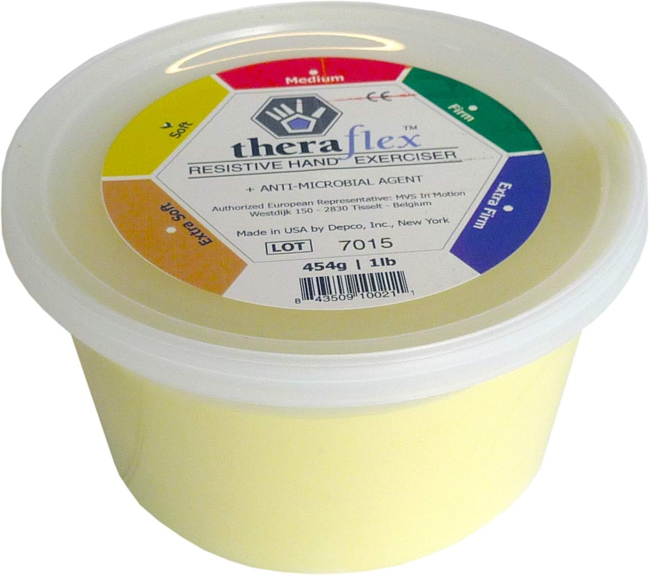 Theraflex Therapy Putty 454 g | Soft | Yellow | Hand Exercise Clay