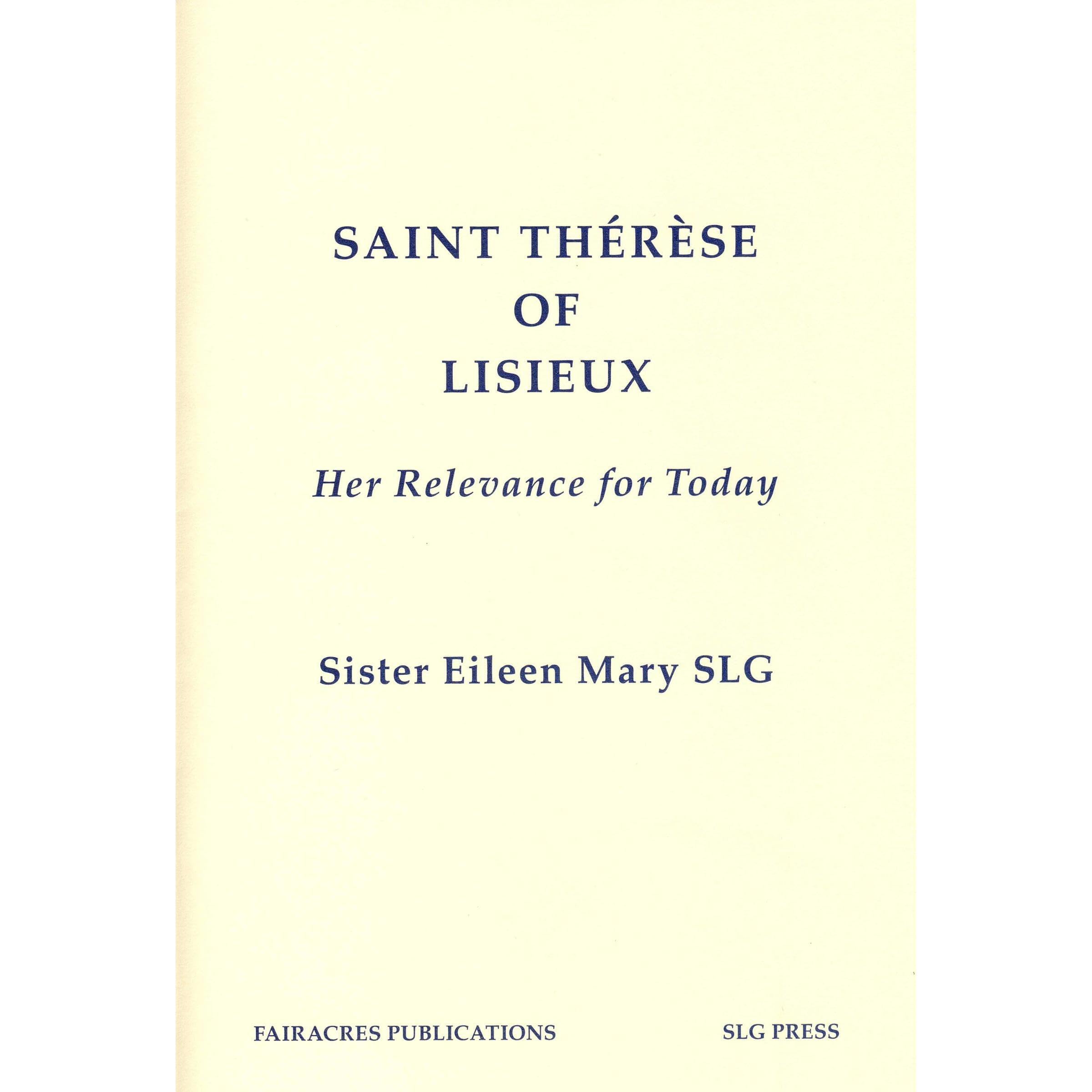 Saint Thérèse of Lisieux
