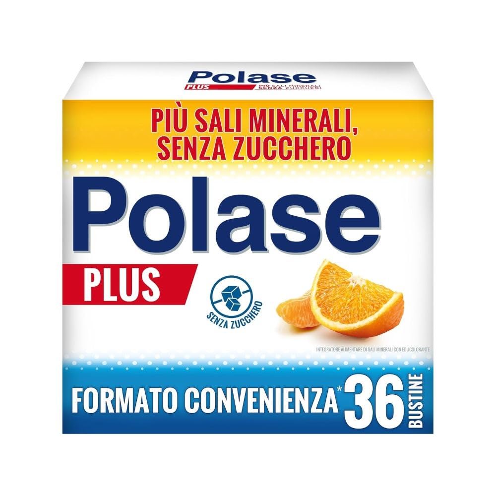 Polase - Polase Plus Promo 2024 Gusto Arancia Integratore per Stanchezza 36 Bustine - 987437199