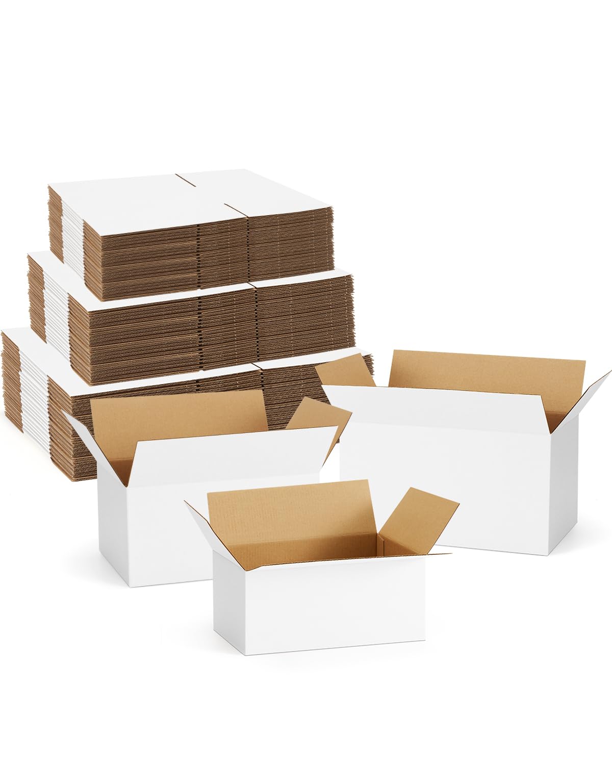 Amazon.com: Poever Assorted-Sizes-Shipping-Boxes-45-Pack: 9x6x4