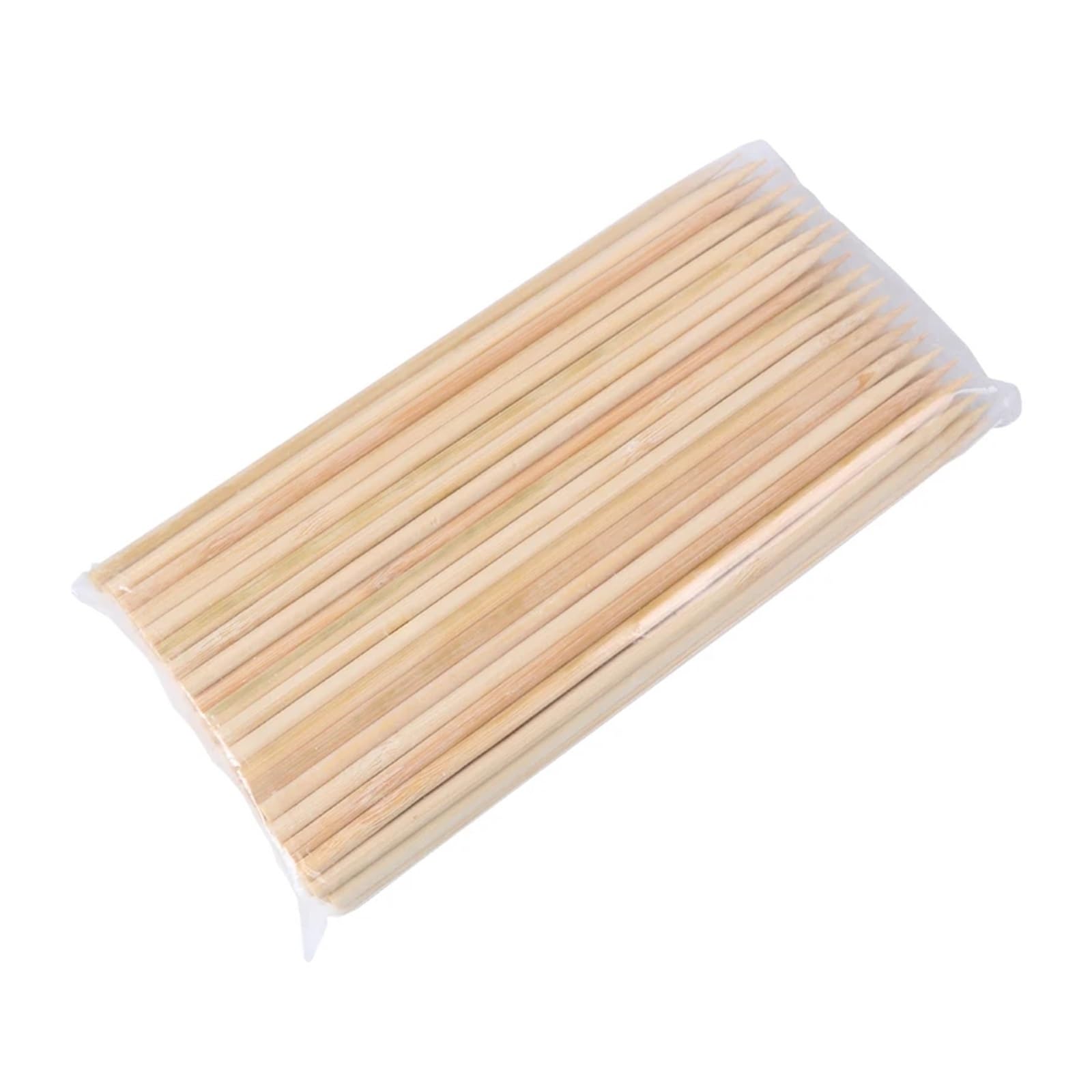 100 spiedini di bambù monouso da 20-50 cm per Barbecue, Ideali per Carne e Verdure, Perfetti per Feste Barbecue, Strumenti per grigliate, Accessori da Cucina ecologici (40 cm x 5 mm)