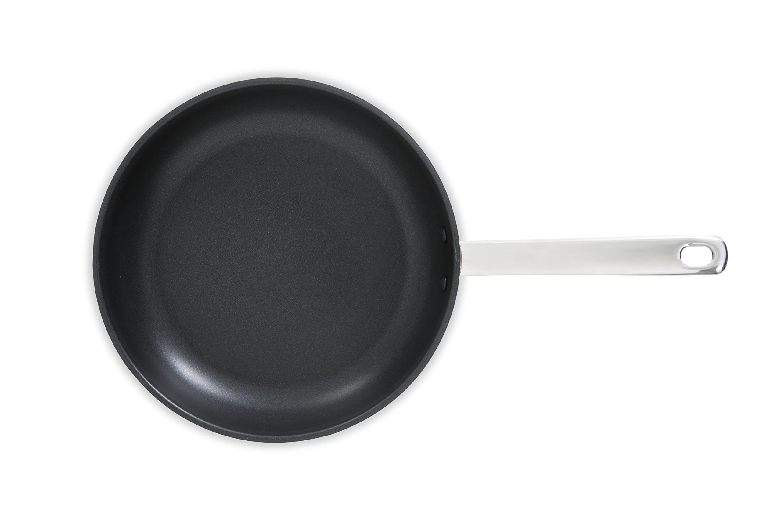 BK Cookware Allround Satinierte Edelstahl Bratpfanne 28cm mit keramischer Antihaftbeschichtung, induktionsgeeignet, elegantes Hochglanzdesign, PFAS-frei, spülmaschinenfest