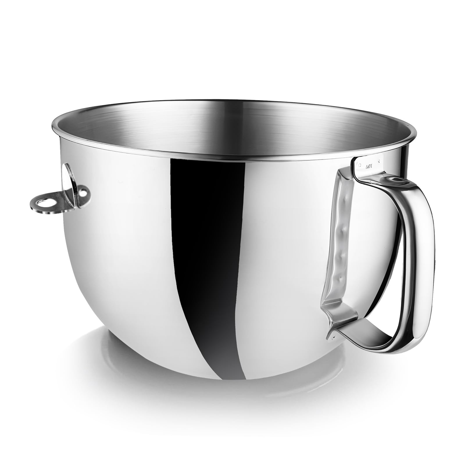 Vietora Eud 6QT Stainless Steel Mixer Bowl Compatible With Kitchen Aid Stand Mixers, Replacement Mixing Bowl for 6QT Kitchen Aid Lift Mixers