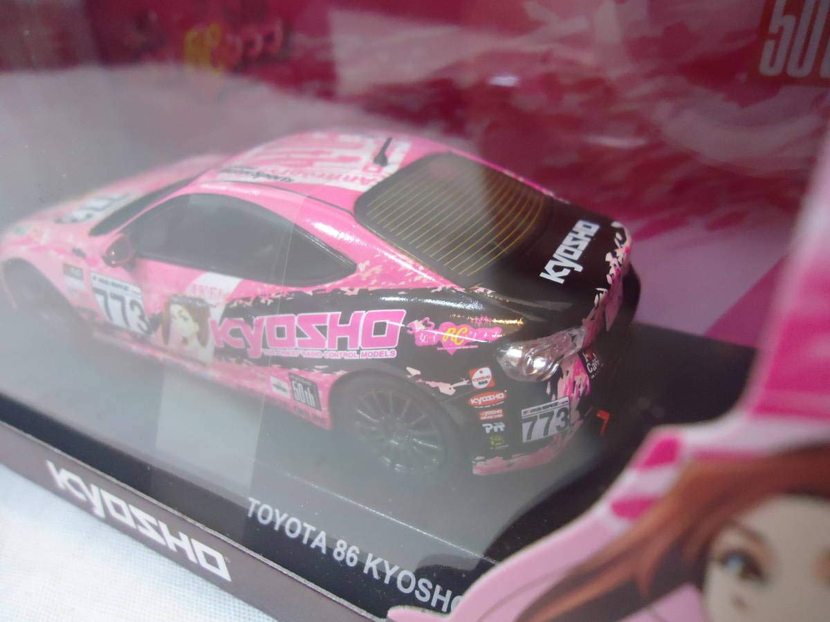京商☆1/43☆トヨタ 86☆No.773/ピンク/ブラック☆塚本奈々美