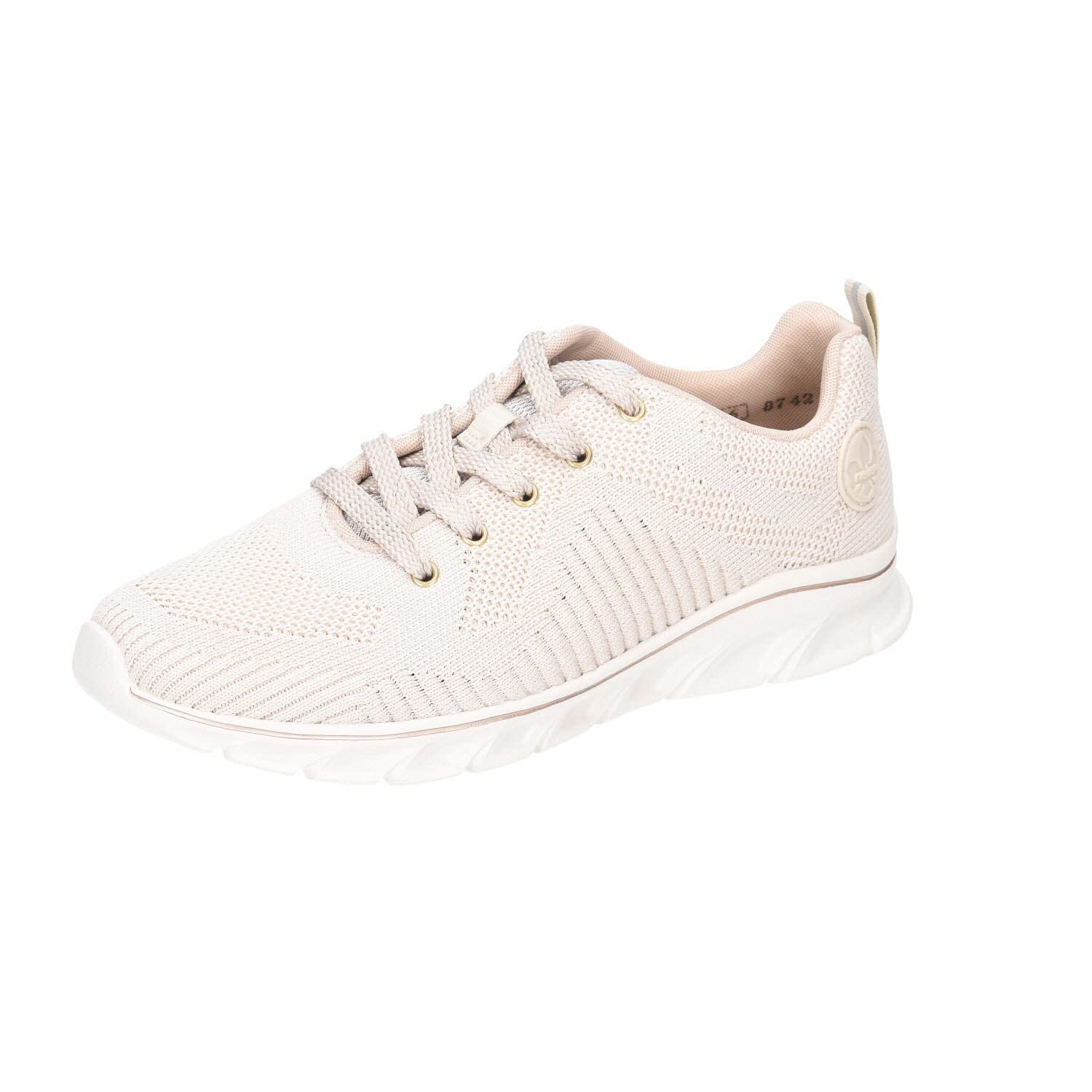 Rieker Women's 54022 Trainers, Purple, 40 EU, White, 7.5 UK