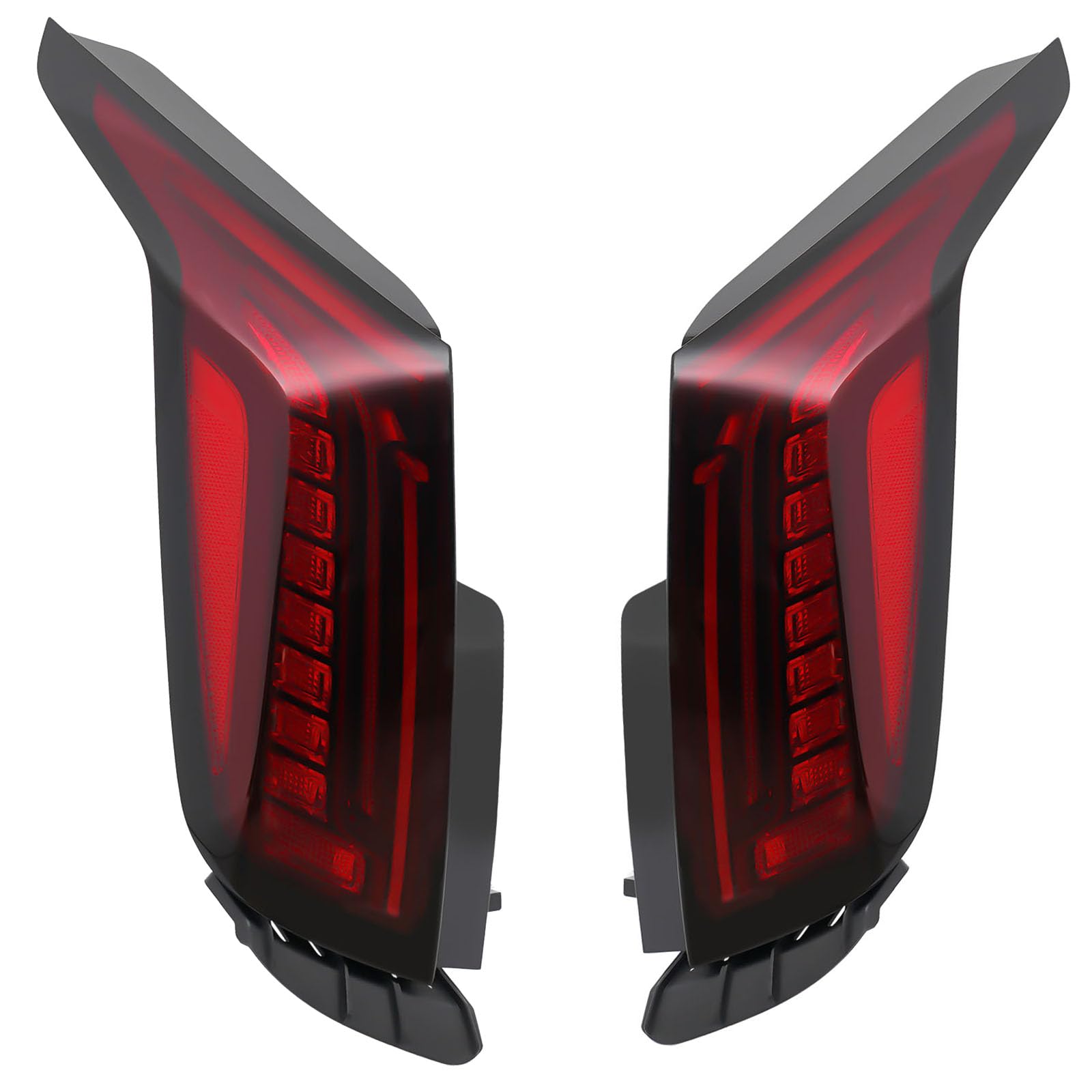 LED Tail Light Assembly, Outer Rear Lamp, for 2019-2022 Cadillac CT6, TailLight Lamp Replacement (Driver + Passenger Side)