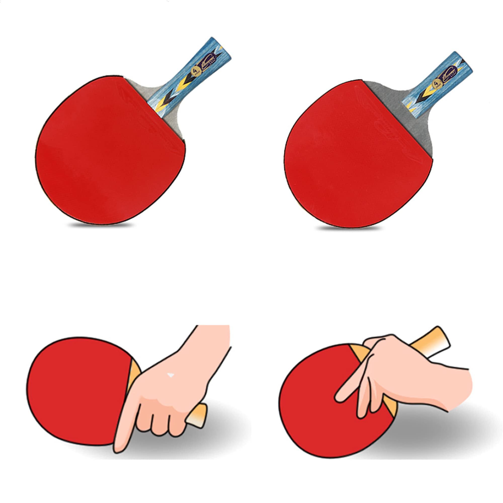 zestaw rakiet do tenisa stołowego, Beginner Table Tennis Paddle